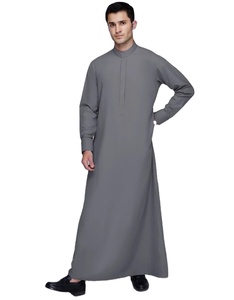 Producto Más Vendido, Ropa Islámica, Thobe para Hombre, Jubba Árabe Musulmana, Precio al por Mayor, Ropa Casual, Jubba para Hombre en Existencia - Product Image 1