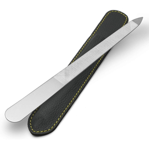 Lime à ongles originale de qualité supérieure Instrument en acier inoxydable double face à triple coupe pour le soin des ongles - Product Image 3