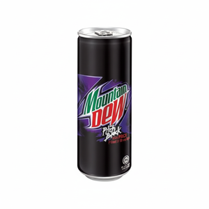 Bebida Carbonatada Mountain Dew Pitch Black, Edición Enlatada de 320 ml, la Más Vendida - Product Image 1