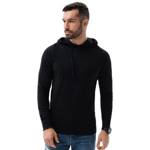 Pull à capuche thermique multicolore avec logo personnalisé de haute qualité pour hommes Sweats à capuche sérigraphiés d'hiver Service OEM personnalisé - Product Image 1