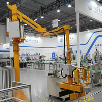 Manipulateur pneumatique à bras rigide pour levage, machine de levage pneumatique à économie d'effort avec protection de sécurité et arrêt d'urgence, vente en gros, OEM