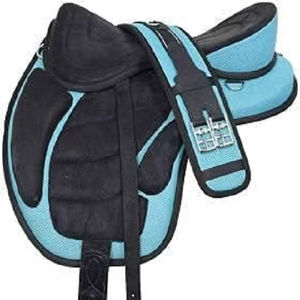 Silla de Montar Ligera de Sintético Freemax para Caballos, Flexible, Cómoda y Suave para Carreras Ecuestres en India - Product Image 1