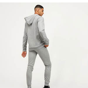 Conjunto de Sudadera con Capucha y Pantalones Deportivos Holgados de Felpa de Algodón de 400 GSM con Logotipo Personalizado al por Mayor, Estilo Vintage, Ligero, de Alta Calidad para Hombre - Product Image 3