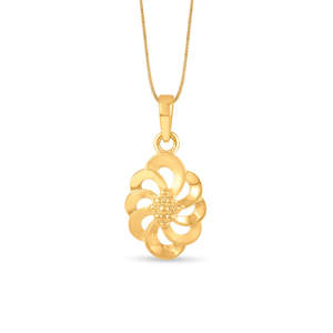 จี้ทองคำ 14k ลายวน ประดับไพลิน เพชร มุก หรือทับทิม ของขวัญเครื่องประดับสุดหรู - Product Image 3