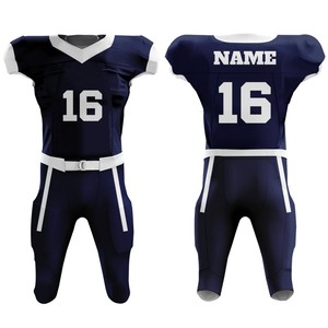 Uniformes de fútbol americano sublimados personalizados, uniforme de fútbol americano bordado totalmente personalizado - Product Image 6