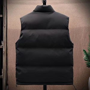 เสื้อกั๊กขนเป็ดน้ำหนักเบาสำหรับผู้ชายเสื้อแขนกุดให้ความอบอุ่นในฤดูหนาวเสื้อแจ็คเก็ตใส่ออกไปเดินเขาลำลองระบายอากาศน้ำหนักเบา - Product Image 3