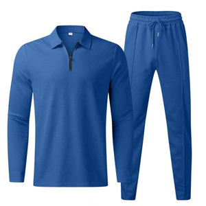 Vêtements de sport pour hommes, ensembles de survêtements de fitness en tissu technique, ensembles de survêtements deux pièces, survêtements de jogging à vendre - Product Image 4