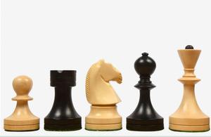 Piezas de Ajedrez de la Era Soviética Rusa Reproducidas, Ébano y Madera de Boj Natural, Rey de 3.75 Pulgadas al Mejor Precio - Product Image 6