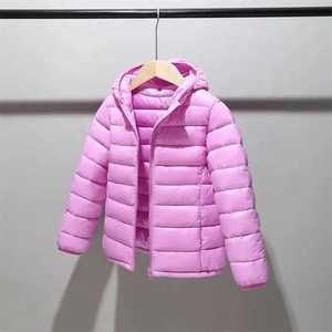 Abrigos de invierno de bambú para niños OEM, chaqueta acolchada, ropa para niños - Product Image 5