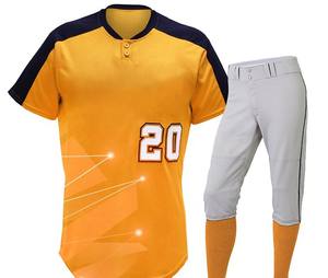 Uniforme de Béisbol de Práctica, Fabricante de Fábrica, Talla Grande, Pantalones Cortos, Letra, 100% Poliéster, Nombre del Equipo Personalizado en la Parte Delantera, Nuevo - Product Image 4