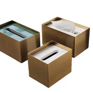 ฝาครอบกล่องกระดาษทิชชูตกแต่ง ลายดอกกุหลาบวินเทจ ที่ใส่โลหะสีขาวและสีทองพร้อมรายละเอียดประณีต - Product Image 5