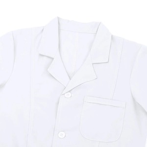 ชุดเครื่องแบบแพทย์คอปกเสื้อคอวีแขนสั้นและกางเกงจ็อกเกอร์ - Product Image 2