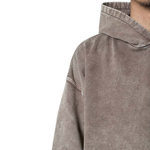 Sudaderas con Capucha para Hombre con Estilo Vintage y Lavado Ácido, que Ofrecen Comodidad, Estilo y un Toque Urbano para Hombres Modernos - Product Image 3