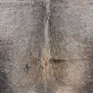 Tapis en peau de vache naturelle de qualité supérieure Tapis décoratif en cuir gris foncé - Product Image 5