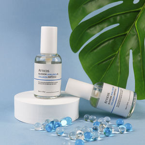 ATTICOS Blossom Ampolla de colágeno e hialurónico Ampolla de esencia antienvejecimiento Ampolla hidratante antiarrugas Esencia de ampolla facial - Product Image 2