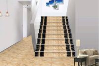 Carreaux de porcelaine brillants antidérapants en céramique 300x1200mm pour marches et contremarches, vente en gros, de fournisseur indien