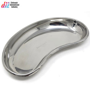 Bandejas huecas con forma de riñón para uso hospitalario-Bandejas médicas de acero inoxidable-La base de los instrumentos quirúrgicos - Product Image 3