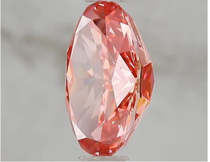 เพชรแดงสังเคราะห์ทรงรี 1.60 กะรัต เกรด VVS ผลิตในห้องปฏิบัติการ พร้อมใบรับรอง IGI และการเจียระไนระดับ Excellent สำหรับทำเครื่องประดับ ขายส่ง - Product Image 4