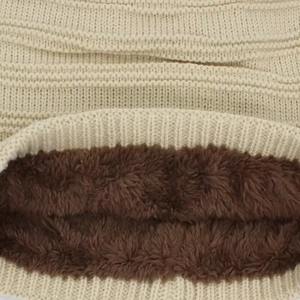 หมวกกีฬาถักปักลายสำหรับผู้ชายและผู้หญิง-หมวกฤดูหนาวยืดหยุ่นสูงสำหรับการเดินทางกลางแจ้ง - Product Image 3