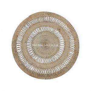 Eco Friendly Handmade Rattan Placemat Crafted From Natural Material For Dining <b>Table</b> <b>Protection</b> And Decoration - Product Image 1