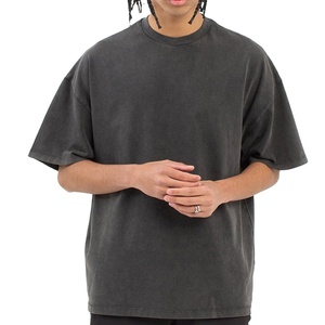 Camiseta de Verano 2026 Personalizada con Cuello en V, Estampado, Lisa, para Hombre, Ajuste Regular, 100% Algodón, Tejido Grueso, Ecológica y Transpirable - Product Image 1