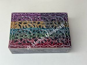 Boîte à bijoux en stéatite faite à la main, moderne et personnalisée, excellente décoration de la maison, rangement au meilleur prix - Product Image 6