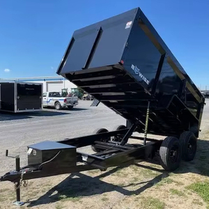 Remolque Volquete Usado de 7x14 con Neumáticos en Buen Estado, Remolque Agrícola para Industrias Agrícolas - Product Image 2