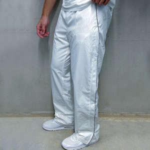 Pantalons de jogging décontractés pour hommes sur mesure, jambes larges, broderie, taille élastique, spandex/coton, écologiques, respirants, fitness, hiver - Product Image 2