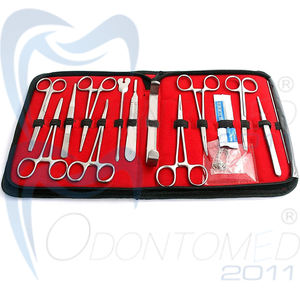 Juego de cirugía menor y kit de instrumentos de disección Juego de instrumentos quirúrgicos de calidad profesional - Product Image 2