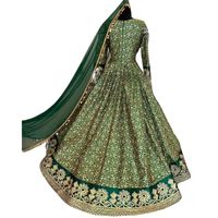 Robe de mariée de style afghan pour femmes avec gilets et gilets assortis pour hommes Service OEM ODM disponible pour les commandes personnalisées
