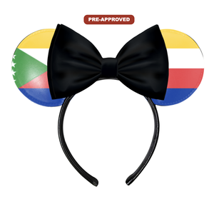 Diadema Personalizada Hecha a Medida con Diseño de Orejas de Ratón, Pedido de Fábrica, Preaprobación para Comoros H.E.R. Accesorios - Product Image 1
