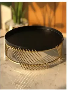 Soporte redondo de diseño moderno para pasteles y postres, hecho a mano, más vendido, buena calidad, Metal, hierro, Cale y pastelería - Product Image 6