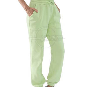 Pantalones de chándal de cintura alta para mujer, ropa de calle informal transpirable con diseño personalizable, precio razonable para ropa al aire libre - Product Image 1