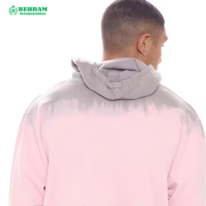 Sweat à capuche unisexe personnalisé style streetwear, sublimation, haute qualité, coupe classique, 100% coton molletonné/éponge française, séchage rapide - Product Image 5