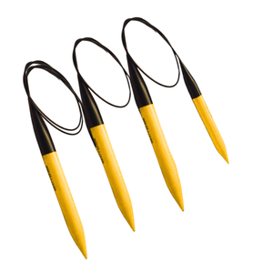 Agujas de tejer circulares de madera, fáciles de usar, con puntas pulidas y cable sin memoria para un tejido suave, silencioso y preciso. - Product Image 3