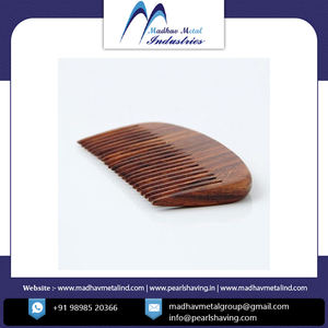 Nouvel arrivage Peigne à barbe en bois massif à vendre Peigne à barbe de haute qualité à vendre - Product Image 2