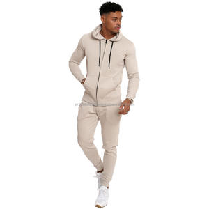 Wholesale Custom Logo Gym Training Jogging Tracksuit for Men Breathable <b>Hooded</b> Plus Size Winter Solid Pattern with OEM Supplier - Product Image 4