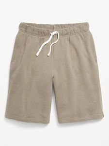 Wholesale custom made men's <b>short</b> 100% fleece 400GSM custom puff printed logo with side pockets hip hop <b>long</b> <b>shorts</b> for men - Product Image 3