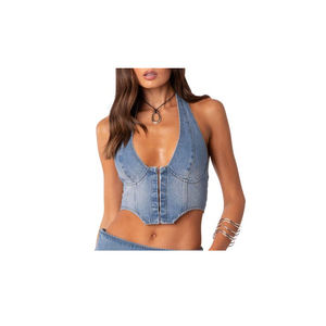 Ropa Bustier Crop Top Mujeres Macrame Beach Dress - Product Image 3