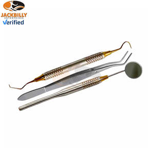 Kit dentaire de base, pince dentaire, acier inoxydable chirurgical, instruments médicaux, examen dentaire, kit dentaire de base - Product Image 2