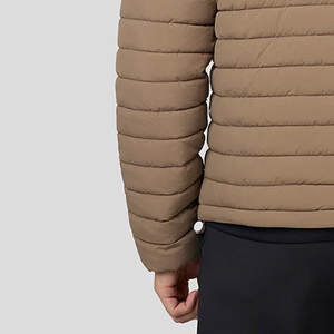 Chaquetas acolchadas de nailon para hombre de High Street de Pakistán, cuello levantado, cierre de cremallera, decoración de botones, precios de invierno a prueba de viento - Product Image 5