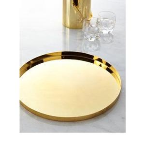 Bandeja de Servicio de Metal Ecológica, Bandeja Reutilizable de Acero Inoxidable para Uso Doméstico y Comercial, Artesanía en Metal - Product Image 4