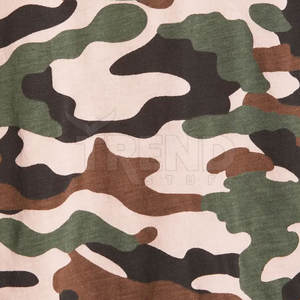 Tela de punto XXS de algodón de alta calidad para mujer, cuello redondo, estampado de camuflaje, estilo informal, camiseta de verano de manga corta a la moda, patrón sólido - Product Image 6