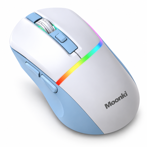 Souris de jeu sans fil rechargeable RGB M96 avec 6 boutons et capteur PAW3212 - Product Image 1