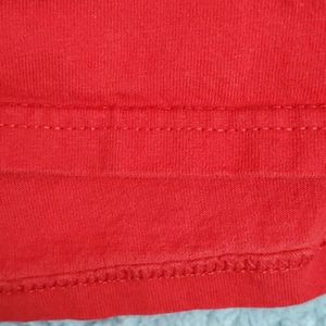 Camiseta sin mangas de algodón 100% roja para hombre, logotipo bordado, cuello redondo de secado rápido, entrenamiento para correr, culturismo con estampado de capucha XL - Product Image 4