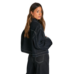 Chaquetas Vaqueras de Algodón Transpirable de Talla Grande para Mujer en Tela Vaquera de Alta Calidad con Cierre de Botones y Cuello Camisero - Product Image 5