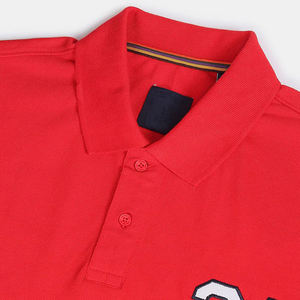 High quality <b>men</b> polo <b>shirt</b> with custom logo, breathable cotton knit fabric, short sleeve summer wear, OEM ODM factory price. - Product Image 6