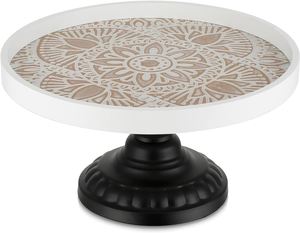 Elegant and Stylish Round Wooden <b>Cake</b> <b>Stand</b> for Serving Food for Weddings and Parties Available at Discounted Price - Product Image 6