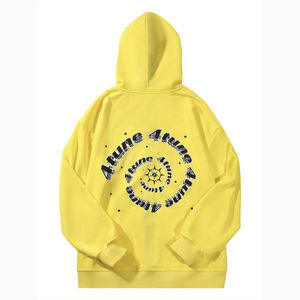 Sweat-shirts à capuche pour hommes, coupe classique, 100% coton, écologiques, impression numérique, streetwear, taille personnalisée, nouveau design, logo OEM personnalisé - Product Image 2