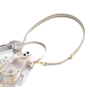 กระเป๋าเครื่องสำอาง PVC ขนาดเล็กสวยงามกระเป๋าใสสำหรับสนามกีฬาได้รับการอนุมัติตัวเลือกที่ดีที่สุดสำหรับ - Product Image 4